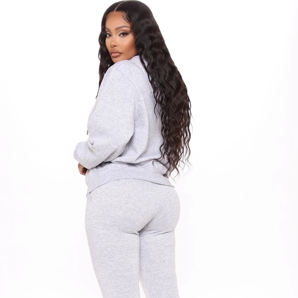 Brand new fashion Nova grey sweater size S - Picture 3 of 4